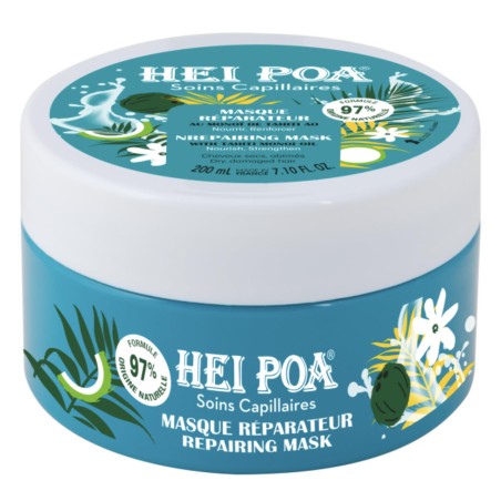 HEI POA- MASCHERA RIPARATRICE PER CAPELLI SECCHI CON MONOI E TAHITI 200 ML