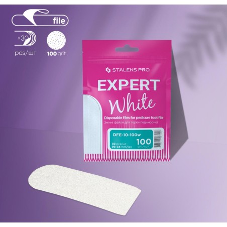 STALEKS PRO- RASPE USA E GETTA PER PEDICURE EXPERT 10, GRANA 100 (30PZ)