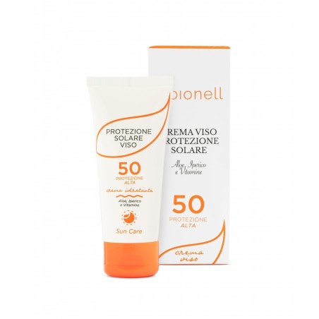 Bionell- crema viso protezione solare SPF 50