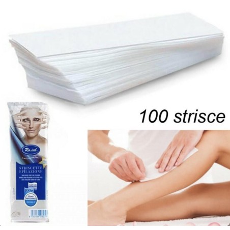 ROIAL strisce tnt per epilazione 100pz 7x20cm