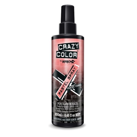 Crazy Color Pastel Spray - Spray colorante temporaneo per capelli 5 tonalità pastello - 250 ML