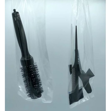 Sacchetto per spazzola parrucchiere - Colore neutro conf. da 250pz 15X35