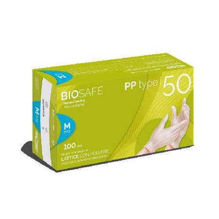 RAYS - Guanti in lattice con polvere